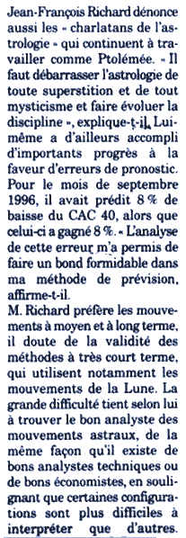 La Vie Financière Aout 1997